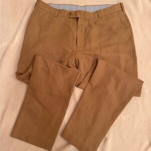 Brooks Brothers Men’s Milano Linen-Cotton Blend Pants, size 36